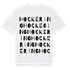 Hockering ordlek t-shirt