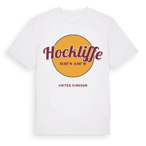 Hockliffe cirkel t-shirt – ekologisk bomull t-shirt från Pinshirt