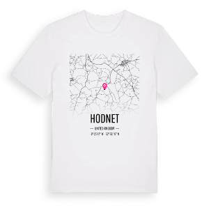 Hodnet karta t-shirt – ekologisk bomull t-shirt från Pinshirt