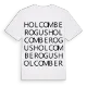 Holcombe Rogus ordlek t-shirt