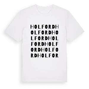 Holford ordlek t-shirt – ekologisk bomull t-shirt från Pinshirt