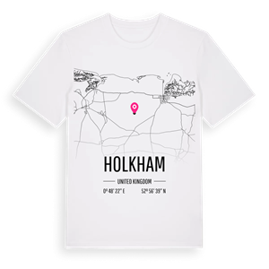 Holkham karta t-shirt – ekologisk bomull t-shirt från Pinshirt