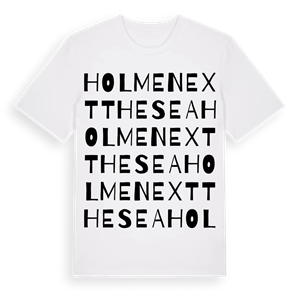 Holme next the Sea ordlek t-shirt – ekologisk bomull t-shirt från Pinshirt