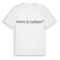 Holme St Cuthbert hjärta t-shirt