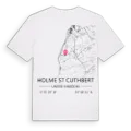 Holme St Cuthbert karta t-shirt