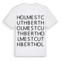 Holme St Cuthbert ordlek t-shirt