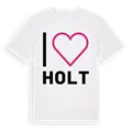 Jag älskar Holt t-shirt stort tryck