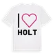 Jag älskar Holt t-shirt stort tryck