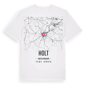 Holt karta t-shirt – ekologisk bomull t-shirt från Pinshirt