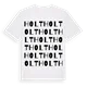 Holt ordlek t-shirt