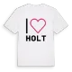 Jag älskar Holt t-shirt stort tryck