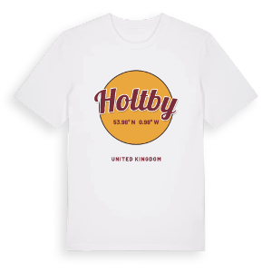 Holtby cirkel t-shirt – ekologisk bomull t-shirt från Pinshirt