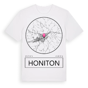 Honiton t-shirt – ekologisk bomull t-shirt från Pinshirt