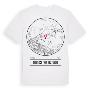 Hoo St. Werburgh t-shirt – ekologisk bomull t-shirt från Pinshirt