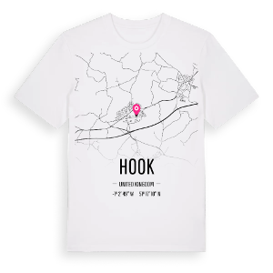 Hook karta t-shirt – ekologisk bomull t-shirt från Pinshirt