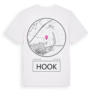 Hook t-shirt – ekologisk bomull t-shirt från Pinshirt