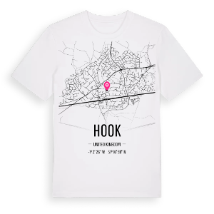 Hook karta t-shirt – ekologisk bomull t-shirt från Pinshirt