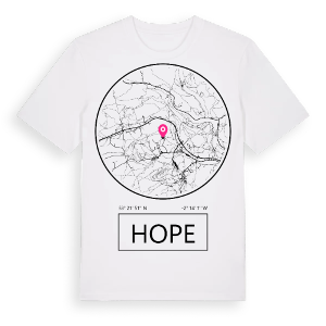 Hope t-shirt – ekologisk bomull t-shirt från Pinshirt