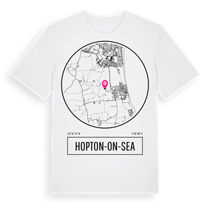 Hopton-on-Sea t-shirt – ekologisk bomull t-shirt från Pinshirt