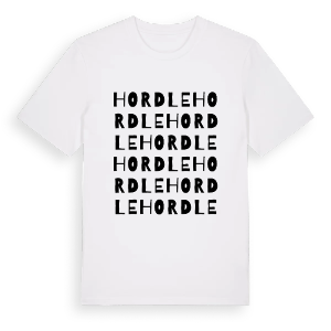 Hordle ordlek t-shirt – ekologisk bomull t-shirt från Pinshirt