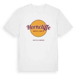 Horncliffe cirkel t-shirt – ekologisk bomull t-shirt från Pinshirt