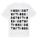 Horningtoft ordlek t-shirt