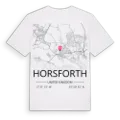 Horsforth karta t-shirt