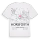 Horsforth karta t-shirt