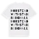 Horstead with Stanninghall ordlek t-shirt
