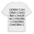 Horwich ordlek t-shirt