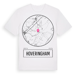 Hoveringham t-shirt – ekologisk bomull t-shirt från Pinshirt