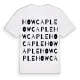 How Caple ordlek t-shirt