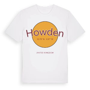 Howden cirkel t-shirt – ekologisk bomull t-shirt från Pinshirt