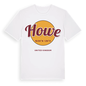 Howe cirkel t-shirt – ekologisk bomull t-shirt från Pinshirt
