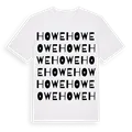 Howe ordlek t-shirt