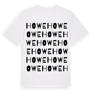 Howe ordlek t-shirt – ekologisk bomull t-shirt från Pinshirt