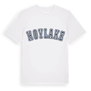 Hoylake college t-shirt – ekologisk bomull t-shirt från Pinshirt
