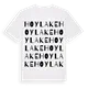 Hoylake ordlek t-shirt