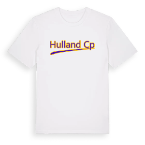 Hulland CP baseball t-shirt – ekologisk bomull t-shirt från Pinshirt