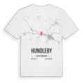 Hundleby karta t-shirt
