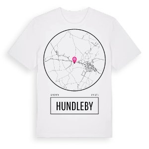 Hundleby t-shirt – ekologisk bomull t-shirt från Pinshirt