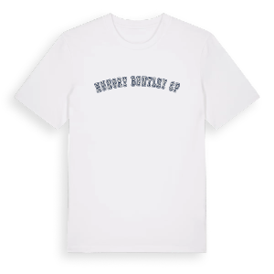 Hungry Bentley CP college t-shirt – ekologisk bomull t-shirt från Pinshirt