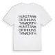 Hunstanworth ordlek t-shirt