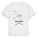 Huntingdon karta t-shirt