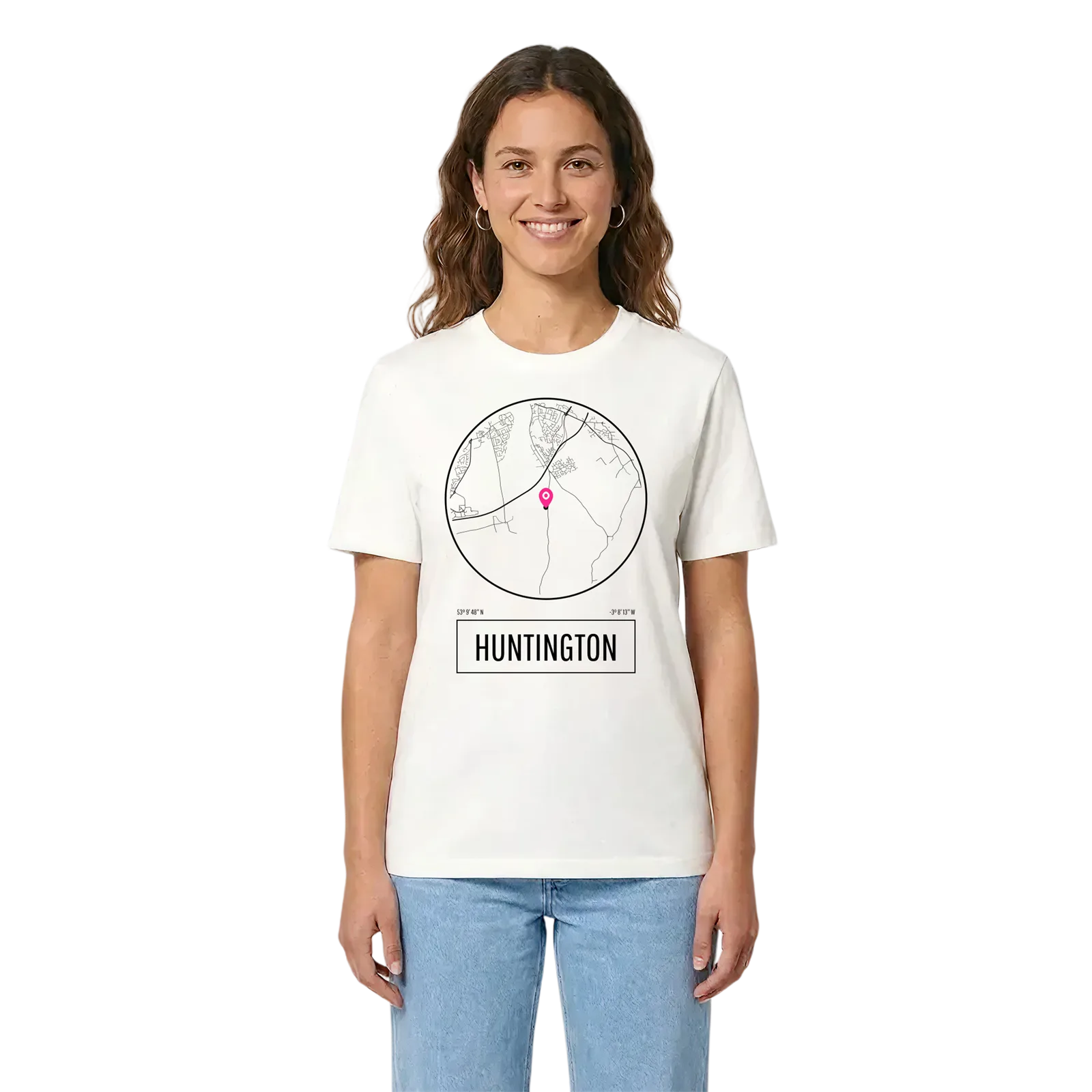 Huntington t-shirt – White, i miljö