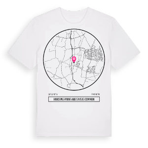 Hurstpierpoint and Sayers Common t-shirt – ekologisk bomull t-shirt från Pinshirt