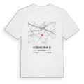 Husborne Crawley karta t-shirt