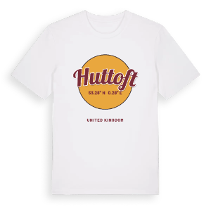 Huttoft cirkel t-shirt – ekologisk bomull t-shirt från Pinshirt