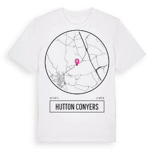Hutton Conyers t-shirt – ekologisk bomull t-shirt från Pinshirt