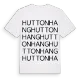 Hutton Hang ordlek t-shirt